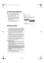 Page 1024
AFTER-SALES SERVICE
Before contacting After-Sales Service:
1.
See if you can solve the problem yourself 
(see “Troubleshooting guide”).
2.
Switch the appliance on again to see if the 
problem has been solved. If it has not, 
disconnect the appliance from the power 
supply and wait for about an hour before 
switching on again.
3.
If the problem persists after this course of 
action, contact After-sales Service.Specify:

The nature of the problem.

The model.

The Service number (the number after the...