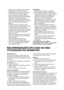 Page 3636
 Não conserve nem utilize gasolina, gás ou líquidos
inflamáveis perto do produto ou de outros
electrodomésticos. Os vapores que são libertados
podem vir a provocar incêndios ou explosões.
 Não utilize dispositivos mecânicos, eléctricos ou
químicos para acelerar o processo de descongelação,
distintos dos recomendados pelo fabricante.
 Não utilize nem introduza aparelhos eléctricos no
interior dos compartimentos do produto se estes não
forem do tipo expressamente autorizado pelo
fabricante.
 Este...