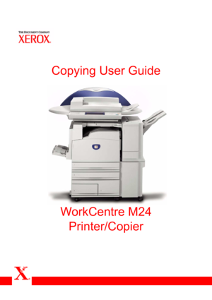 Page 37Copying User Guide
WorkCentre M24 
Printer/Copier 