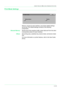 Page 3774–43
USER GUIDE (MACHINE ADMINISTRATOR)
Print Mode Settings
Memory volume for each interface, and printer-related settings 
can be set. Print Mode Settings consists of the following 
components.
Allocate MemorySet the size of the reception buffer, where data sent from the client 
is temporarily stored, for each interface.
OthersSet printing area, substitute tray, banner sheet, and banner sheet 
tray.
For more information on printer features, refer to the User Guide 
(Print). 