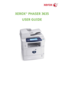 Page 1Xerox® PHASER 3635 
User Guide 
