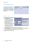 Page 88Layout Adjustment
ColorQube™ 9301/9302/9303
Server Fax 88
Layout Adjustment
The Layout Adjustment options allow you 
to manipulate the scanned image and 
enhance the appearance and style of your 
faxed document.To access the Layout 
Adjustment options, select Services Home 
and Server Fax. Then select the Layout 
Adjustment tab.
Original Orientation
Use to specify the orientation of the originals being scanned. The options are:
•Upright Images refers to the 
direction the images are loaded in the...