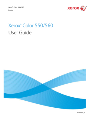 Page 1
®Xerox   Color 550/560
Printer
Xerox  Color 550/560
User Guide
®
Downloaded From ManualsPrinter.com Manuals 