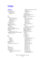 Page 212Phaser® 6115MFP Multifunction Product
Index-1
Index
Numerics
2in1 copying, 7-8
2-sided printing, 6-28
Macintosh, 5-14
Windows, 6-28
A
adding
group dial entries, 9-19
one-touch dial entries, 9-15
recipients, 9-13
speed dial entries, 9-17
ADF feed rollers
cleaning, 10-14
adjusting color, 11-24
adjusting copy options, 7-3
administrator
password, 3-3
advanced copying, 7-8
alphanumeric keypad symbols, 9-14
auto panel reset, 3-6
automatic
print-quality mode, 11-23
automatically setting the system’s IP address...