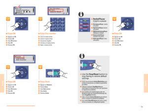 Page 1413www.xerox.com/ofce/6121MFP support
Faxing
Faxing
24
F ax To :
Quality:Std/T ext
Dark en:
      Selec t
3
Fax Number
P:503 _
Address Book
                         [1 ...
]
Address Book
5
Finish
Check/Edit
Add Another
6
Stop/R eset 
EN
FR
IT
DE
ES
PT
Press OK
Appuy ez sur OK
Pr emer e OK
T aste  OK drück en
P ulse OK
Pr essione OK
EN
FR
IT
DE
ES
PT
Pr ess OK
Appuy ez sur OK
Pr emer e OK
T aste  OK drück en
P ulse OK
Pr essione OK
EN
FR
IT
DE
ES
PT
Enter F ax number
Entrez le numér o de fax
Inserir e il...