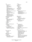 Page 177Index
Phaser® 6128MFP Multifunction Printer
Index-177 copy
basic settings, 71
basics, 70
black and white, 71
collating copies, 76
color, 71
image adjustments, 72
image placement adjustment, 75
lighten or darken an image, 73
options, 71
printing multiple pages on a sheet, 75
regulations, 165
selecting a tray to use, 71
selecting color or black and white 
copies, 71
setting default copy tray, 71
setting default settings, 72
specifying document type, 72
copy defaults menu, 109
copy margins
setting, 75...