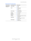 Page 64Selecting Printing Options
Phaser® 6180 Color Laser Printer
4-21
Mac OS X, Version 
10.2 and 10.3Copies & Pages■Copies
■Pages
Layout
■Pages per sheet
■Layout direction
■Border
■Two-sided printing
Paper Handling
■Reverse page order
■Print (all, odd, even)
ColorSync
■Color matching
Cover Page
■Cover pages
Paper Feed
■Paper source
Job Types
■Secure prints, personal prints, proof prints, 
and saved prints
Image Quality
■Print quality
■RGB color corrections neutral grays
■Image smoothing
Printer Features...