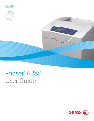 Page 1Phaser® 6280
Color Printer
Phaser
®
 6280
User Guide
Downloaded From ManualsPrinter.com Manuals 