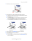 Page 67Printing on Specialty Media
Phaser® 6300/6350 Color Laser Printer
3-40 2.Pull out the tray extension, and open the paper guides.
3.Insert the paper into Tray 1 (MPT), and adjust the paper guides to fit the paper. 
■The paper can be loaded with either the long or short edge entering first, as shown in 
the illustrations. 
■The maximum width (X) is 212.5 mm (8.5 in.).
■For single-sided printing, if you are using preprinted or prepunched paper, place the 
side to be printed facedown with the top of the...