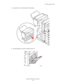 Page 155Clearing Paper Jams
Phaser® 7400 Color Printer
6-37 2.Open Door G on the left inside of the finisher.
3.If jammed paper is present, carefully remove it.
7400-088
7400-089
Downloaded From ManualsPrinter.com Manuals 