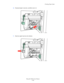 Page 158Clearing Paper Jams
Phaser® 7400 Color Printer
6-40 e.If jammed paper is present, carefully remove it.
f.Push the stapler back into the finisher.
7400-244
7400-242
Downloaded From ManualsPrinter.com Manuals 