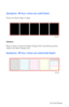 Page 5544Phaser  750 Color Printer 
Symptom: All four colors are solid black
Prints are black (edge to edge). 
Solution: 
Remove then re-insert the Main Charge Grid. If problem persists, 
replace the Main Charge Grid.
Symptom: All four colors are extremely faded 
33100-54
33100-53
 
Downloaded From ManualsPrinter.com Manuals 