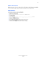 Page 36IPv6
Phaser® 8560/8860 Printer
2-19
Address Precedence
Address precedence can be set to either an IPv6 or IPv4 address when both types are available. 
IPv6 is the default setting. Address Precedence can only be set in CentreWare IS.
Using CentreWare IS
To set address precedence using CentreWare IS:
1.Launch your web browser.
2.Enter your printer’s IP address in the browser’s Address field.
3.Click Properties.
4.Select the Protocols folder on the left navigation panel, and then click TCP/IP.
5.Click the...