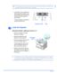 Page 65Xerox WorkCentre 4118 User GuidePage 3-3
Copy)When copying onto a paper size smaller than A4/Letter, the printed image may be offset and not reproduce correctly, even when Auto Fit is selected.
Load the Originals
Document Feeder: (optional on the 2 in 1)
LUp to 40 sheets of 80 g/m² (20lb bond) paper can be loaded. Weight ranges from 45 - 105 g/m² 
(12.5 - 28lb). Sizes range from B5 to Legal (7” x 10” to 8.5” x 14” ). Refer to “Scanner and Copier 
Specifications” on page 11-5 for full Document Feeder...