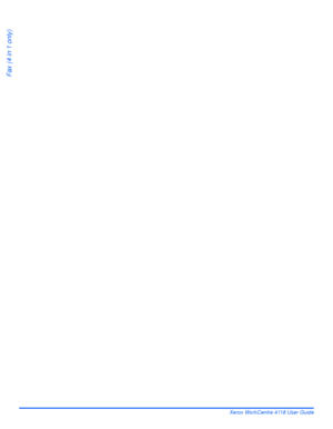 Page 116Page 5-28 Xerox WorkCentre 4118 User Guide
Fax (4 in 1 only)
Downloaded From ManualsPrinter.com Manuals 