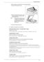 Page 53Copying Procedure 
Xerox WorkCentre 5016/5020 User Guide 53
• When copying a document from the Document Glass
1) Open the Document Cover.
2) Place a document face down on the 
Document Glass, and align it with 
the top left corner. 
Note • If the size of the loaded document 
is smaller than any standard sizes, 
the edges of the loaded document 
may create shadow, and may 
appear to have an outline on the 
copied output.
3) Close the Document Cover.
2.Specify copy features as necessary.
 button /  button...