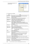 Page 85Scanning Procedure (Using the TWAIN driver) 
Xerox WorkCentre 5016/5020 User Guide 85
The preview image appears in the 
preview window.
5.Configure the scan settings.
Note • For more information on each item, click [Help] displayed in the scan driver.
Item Value
[Scan from] Select whether to use the Document Glass or Document Feeder.
[Document Glass], [Document Feeder]
[Resolution] Select the resolution.
[100 dpi], [150 dpi], [200 dpi], [300 dpi], [400 dpi], [600 dpi]
[Auto Exposure] 
check boxSelect...