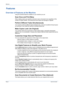 Page 6Page 2 Quick Use Guide 
Welcome
Features 
Overview of Features at the Machine
Using the powerful features available on your machine you can: 
Scan Once and Print Many
When making copies your machine only has to scan a document once regardless of the 
number of copies needed. This reduces the risk of jams and damage to originals.
Perform Different Tasks Simultaneously
Your machine performs different tasks simultaneously. A job can be added to the job queue 
by scanning it, even while the machine is...