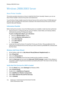 Page 142Windows 2000/2003 Server
WorkCentre™ 5735/5740/5745/5755/5765/5775/5790
System Administrator Guide 142
Windows 2000/2003 Server
Xerox Printer Installer
This section provides instructions on how to install the Print Driver manually. However, you can use 
Xerox Printer Installer to discover the printer and install drivers.
To use the Xerox Printer Installer locate the Internet Services Print and Fax Drivers CD-ROM delivered 
with your device and follow the instructions contained in the Internet Services...