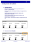 Page 87
WorkCentre 7232/7242WorkCentre 7232/7242
Guía rápida de uso
Configuración del auditrón
Modo de auditrón:
 
Seleccione los servicios para los que desea activar la 
función de administración.
Servicio de copia: administrac ión relativa a las operaciones 
de copia.

Servicio de impresión: administración relativa a las 
operaciones de impresión.
Servicio de escaneado: administración relativa a las 
operaciones de escaneado.
Servicio de fax: administración relativa a las operaciones de 
fax.
4.
Sí No...