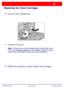 Page 31WorkCentre 7232/7242
WorkCentre 7232/7242 Quick Use Guide
Replacing the Toner Cartridges
Close the toner cartridge door.
Close the front cover.
Note:
  Press firmly in the top center when closing the cover.  
If an error message appears on the display, press the cover 
on the right-hand side to close the cover completely.
Repeat this procedure to replace multiple toner cartridges. 10.
11.
12.
Downloaded From ManualsPrinter.com Manuals 