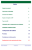 Page 67
WorkCentre 7328/7335/7345WorkCentre 7328/7335/7345
Guía rápida de uso
Índice
Panel de control
Escanear a destino propio 3
17
Portadas 23 5
Sustitución de los cartuchos de tóner 25
Opciones de bandeja
7
Creación de folletos
9
Copia
 de tarjeta de ID

13
Configuración del auditrón 19
Fax de LAN
Utilización de la vista previa en miniatura
Contadores de facturación 15
27
Downloaded From ManualsPrinter.com Manuals 