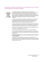 Page 271WorkCentre 7425/7428/7435
Guide d'utilisation271
Informations à l'attention des utilisateurs sur le recyclage et la mise au rebut des 
anciens équipement et des batteries usagées
Les symboles apposés sur ces produits et/ou sur les documents les 
accompagnant, signifient que les produits électriques et électroniques et les 
batteries usagés ne doivent pas êtres mélangés aux déchets ménagers.
Pour le traitement, la restauration et le recyclage adaptés des anciens produits et des 
batteries usagées,...