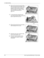 Page 17811 Problem Solving 
178 Xerox CopyCentre/WorkCentre 118 User Guide
2.Remove the jammed document slowly. 
When the document jams tightly in the 
document feeder roller and cannot be 
pulled out, pull it out from under the 
document feeder tray. Refer to Paper 
Jams in the Document Exit on 
page 179.
3.If a document jams under the inner 
cover while using the DADF, pull up the 
lever to open the inner cover.
4.Remove the jammed document slowly 
while holding the inner cover.
5.Close the inner cover, and...