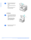 Page 186Page 11-4  Xerox CopyCentre C20, WorkCentre M20 and WorkCentre M20i User Guide 
Troubleshooting
Exit Misfeed
2
¾Pull the document gently to the 
right and out of the Document 
Feeder.
¾Close the Document Feeder top 
cover.
¾Feed the documents back into 
the Document Feeder.
1
¾Open the Document Feeder and 
turn the roller knob to remove the 
misfed documents from the exit 
area.
If the jammed document 
cannot be easily removed, 
skip to Roller Misfeed.
2
¾Close the Document Feeder and 
reload the...