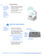 Page 56Page 3-4  Xerox CopyCentre C20, WorkCentre M20 and WorkCentre M20i User Guide 
Copy
Document Glass:
zWhen using the 
Document Glass, 
ensure there are 
no documents in 
the Document 
Feeder. 
Leaving the 
Document 
Feeder open 
while scanning 
will affect the 
image quality and 
toner 
consumption.
Select the Copy Features
zOnly those 
features relevant 
to the machine 
configuration will 
be available.¾
Raise the Document Feeder and 
position the original face down on 
the Document Glass.
Align with the...