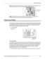 Page 39Power Saver Modes 
Xerox CopyCentre/WorkCentre/WorkCentre Pro 123/128/133 User Guide 39
Before using the machine, press the TEST button. If the GFI is working properly, the 
RESET button should pop up. If it does, press the RESET button.
NOTE: If the RESET button pops back up when you press it, or if power is not 
restored by this procedure, contact the Xerox Welcome Center.
Power Saver Modes
The machine has energy saving features that significantly reduce power consumption 
during inactivity. The...