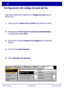 Page 82
WorkCentre 7232/7242WorkCentre 7232/7242
Guía rápida de uso
Configuración del código de país del fax
Siga estos pasos para establecer el 
Código del país para la 
opción Fax.
Pulse el botón  Iniciar/Cerrar sesión  del panel de control.
Introduzca la  ID de inicio de sesión del administrador  y 
a continuación pulse  Intro.
Seleccione el botón  Estado de la máquina  en el panel de 
control. 
Pulse la ficha  Herramientas .
Pulse  Opciones del sistema .
1.
2.
3.
4.
5.
Grupo
Información de 
facturación...