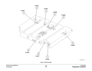 Page 8816/02
7-19 DC1632/2240
Plug/Jack Locations
Wiring Data Prelaunch Training/ReviewFigure 10 ROS Assembly 