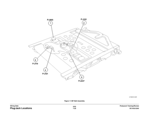 Page 8826/02
7-20DC1632/2240
Plug/Jack Locations
Prelaunch Training/Review Wiring DataFigure 11 IBT Belt Assembly 