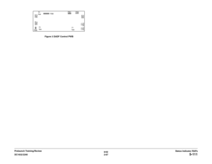 Page 976/02
2-67 DC1632/2240
5-111
Status Indicator RAPs Prelaunch Training/ReviewFigure 3 DADF Control PWB 