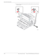 Page 2904-80 Xerox  Internal  Use  Only Phaser 3010/3040/WorkCentre 3045 Service  Service Parts Disassembly
19. Remove the bearing from each end of the roller shaft, then remove the roller 
from the chassis.
s3040-077 