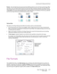 Page 51Scanning and Configuring OneTouch
Xerox
® DocuMate® 4799
User’s Guide6-43 Preview—this color field shows the actual color that will fill the redaction area in the final scanned image. When 
scanning in color, the Preview field will match the Color field. When scanning in Grayscale, the preview field will 
show the gray version of the color you selected, and that color will be in the final scanned image. When scanning 
in Black&White, the preview field will display black or white depending on the darkness...