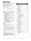 Page 10828
Modus: Utility
In diesem Modus stellen Sie allgemeine Parameter des
DTXPRESS III-Systems und MIDI-Parameter ein.
Utility-Modus aufrufen
Drücken Sie die Taste [UTIL] auf dem Bedienfeld.
Sobald Sie im Utility-Modus sind, erscheint die unten abgebildete Haupt-
Page der Gruppe TG (Equalizer).
Welche Funktionen es im Utility-Modus gibt
Der Utility-Modus ist in folgende 6 Untergruppen aufgeteilt.
1. Gruppe TG (Tongenerator) ........................ (mS. 29)
Enthält verschiedene Einstellungen, die den...