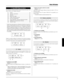 Page 15737
Modo Utilidades
UT MAP N=  0C -2
(  Preset Map  )
UT MAP N=  0C -2
( Drumkit Data )
UT MAP N=  0C -2
=K/000 NoAssignq
w
e
6.  Grupo MAPA (Mapa de batería)
Este submodo se utiliza para editar el mapa de batería del usuario. Este
modo se divide en las 9 páginas siguientes.
6-1. Sonido ....................................................................... 37
6-2. Volumen, panorámico ................................................ 37
6-3. Afinación...