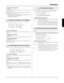 Page 7535
e Numéro de voix Nom de voix
[Plage] 0, 1-127
Sélectionne la voix à assigner. Le numéro de la voix (1-127) et le nom de
la voix s’afficheront.
Si ce paramètre est réglé sur “0”, le message “NoAssign” apparaîtra sur
l’affichage et le son ne sera pas émis.
* Étant donné que les sons soutenus ne peuvent pas être utilisés comme
voix de battement, ils ne sont pas affichés.
* Voir la [Drum Voice List] (P. 40).
4-3.  Click Volume, Tuning (Volume, accord de battement)
Règle le volume et la hauteur pour...