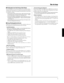 Page 899
Wiedergabe des Pad-Songs (Start/Stop)
Für die Wiedergabe eines Pad-Songs spielen Sie das Pad, das dem ge-
wünschten Pad-Song zugewiesen ist. Spielen Sie das gleiche Pad während
der Wiedergabe, stoppt der Song. Spielen Sie das Pad erneut, um den Song
von Anfang an zu starten.
* Bevor Sie diese Funktion benutzen können, stellen Sie die Pad-Funktion
auf “Pad Song Control” und weisen Sie dem Pad einen Song zu (m Modus:
Drum Kit Voice Edit [2-6. Function], [2-7. Pad Song] S. 21).
* Der Song kann taktweise...