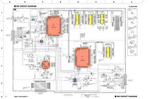 Page 73ABCDEFG H
1
2
3
4
5
6
P-85/P-85SDM CIRCUIT DIAGRAM
DM CIRCUIT DIAGRAM28CC1-2001022991-1 4
BA33BC0FP (X5889A00)
REGULATOR +3.3V
DM: IC501
1. INPUT
2. GND
3. OUTPUT12
3
RH5RZ25CA-T1-F (X3679A00)REGULATOR +2.5VDM: IC502
1. GND
2. INPUT
3. OUTPUT
1
2
3
1SS355 TE-17 (VT332900)
DIODE
DM: D501-509
1: ANODE
2: CATHODE
1
2
UDZS6.8BTE-17 (VU172200)ZENER DIODE 6.8VDM: ZD1
1: ANODE
2: CATHODE
1
2
2SC2412K(VV556400)
TRANSISTOR
DM: TR501
1 23
1: EMITTER
2: BASE
3: COLLECTOR1 23
SYSTEM RESET
CPU (SWL01T)
ADC
CPU...