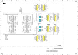 Page 20812 11 109 87 6
5
4
3
2
1
ABCDE FGH I J K LMNOPQ12 11 109 8 7 6
5
4
3
2
1 ABCDE FGH I J K LMNOPQ
Tyros3Tyros3Tyros3
Tyros3  OVERALL CIRCUIT DIAGRAM 4/9 (DM 4/6)

Not installed
28CC1-2001031804-5
DM4/6
MASK ROM 512M
WAVE H1MASK ROM 512M
WAVE H2 TRANSCEIVER
MASK ROM 512M
WAVE L1MASK ROM 512M
WAVE L2
MASK ROM 512M
WAVE H1MASK ROM 512M
WAVE H2 TRANSCEIVER
TRANSCEIVER
TRANSCEIVER AND ANDMASK ROM 512M
WAVE L1MASK ROM 512M
WAVE L2
Note :   See parts list for details of circuit board component parts...