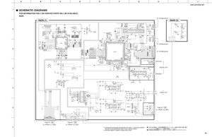 Page 25ABCDE FGH I J
1
2
3
4
5
6CDX-497/CDX-397
25
7
SCHEMATIC DIAGRAMS
FOR INFORMATION ONLY (NO SERVICE PARTS WILL BE AVAILABLE)
MAIN
to  FRONT (1)_CN52Page 26
D2
to  FRONT (2)_CN41Page 26
B4to  FRONT (3)_BN71To  CD Machanism To  CD Machanism
AUDIO OUT DIGITAL OUT
Page 26
H2 LCOAXIALOPTICAL
R
To  CD Machanism
MAIN (2)
MAIN (1)
CDX-497 model CDX-497 model 