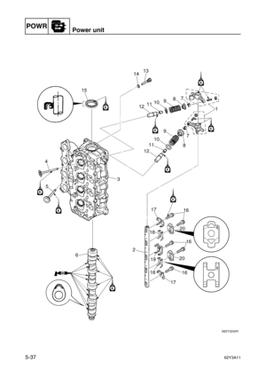 Page 164POWRPower unit
5-3762Y3A11 