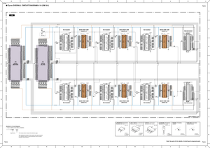 Page 147A
B
C
D
E
F
G
H
I
J
K
L
1
2345678
AB
C
D
E
F
G
H
I
J
K
L
12345678
  
Tyros Tyros Tyros
 Tyros OVERALL CIRCUIT DIAGRAM 4/10 (DM 3/4)
28CC1-8824211 (3/4)
DM
Not Connected
Not Connected
SWP50
(MASTER) SWP50
(SLAVE) MASK ROM 128M
(WAVE L1)
MASK ROM 128M(WAVE H1)
Not Installed
Not Installed Not Installed
Not Installed Not Installed
Not Installed
MASK ROM 128M
(WAVE L2)
MASK ROM 128M(WAVE H2) MASK ROM 128M
(WAVE L3)
MASK ROM 128M(WAVE H3)
Note: See parts list for details of citcuit baord component parts....