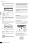 Page 92Quick Guide Creating a Song on the MO
Creating a Song
92Owner’s Manual
As shown below, the Jobs are divided into six main groups, 
each of which is selected using the [F1] – [F6] buttons.
After specifying the track and range over which the Job is 
to be applied, set Quantize to “ ” (8th note) according to 
the notation example above. Set the Strength to “100%,” 
SwingRate to “050%,” and GateTime to “100%.” Regarding 
these parameters, see page 183. 
nSet the Quantize value to correspond to the smallest...