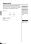 Page 22P-60   About MIDI
ENGLISH
22
About MIDI
MIDI (Musical Instrument Digital Interface) is a standard format for 
data transmission and reception. It enables the transfer of performance 
data and commands between MIDI devices and personal computers.
Using MIDI, you can control a connected MIDI device from the P-60, or 
control the P-60 from a connected MIDI device or computer.
MIDI connectors
MIDI [IN]: Receives MIDI data.
MIDI [OUT]: Transmits MIDI data.
MIDI cables
Prepare dedicated MIDI cables.
TIP
MIDI...