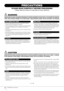 Page 4 
4 
DTXTREME III Owner’s Manual 
PRECAUTIONS 
PLEASE READ CAREFULLY BEFORE PROCEEDING 
* Please keep this manual in a safe place for future reference. 
 WARNING 
Always follow the basic precautions listed below to avoid the possibility of serious injury or even death from electrical 
shock, short-circuiting, damages, ﬁre or other hazards. These precautions include, but are not limited to, the following:
 
•Only use the voltage speciﬁed as correct for the instrument. The required 
voltage is printed on...