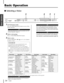 Page 3434   P-250
Basic Operation
Basic Operation
■Selecting a Voice
1
Exit Performance mode.
Press the [PERFORMANCE] button to turn off the 
button indicator.
2Select a voice group.
Press a VOICE/PERFORMANCE button.
3Select a voice.
Use the VARIATION [†]/[π] or A [–]/[+] buttons 
to select a voice.
If you select XG
If you select XG, you can select the XG voice 
group ﬁrst, then select the desired voice.
3-1Simultaneously press the [–]/[+] screen buttons 
located next to the XG voice name on the display to...